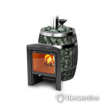 Дровяная банная печь TMF Саяны II Carbon Витра ЗК в Саранске