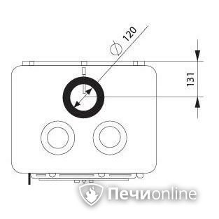 Отопительно-варочная печь Ferguss Magma cook side door в Саранске