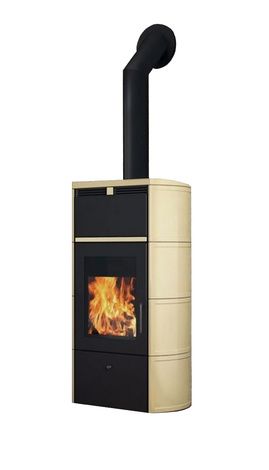Печь-камин Edilkamin Flamma 24 kw V.A. Pergamena с Т/О в Саранске