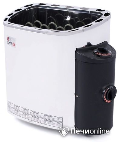 Электрокаменка для сауны Sawo Scandia Short SCA-45NB-Z со встроенным пультом управления в Саранске