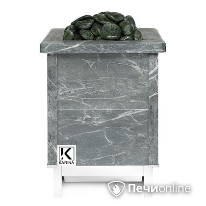 Электрическая печь Karina Quadro 6 кВт Талькохлорит в Саранске