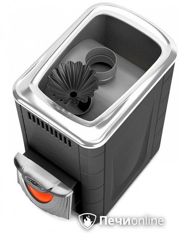 Дровяная банная печь TMF Ангара 2012 Inox ДНС КТК ЗК антрацит в Саранске
