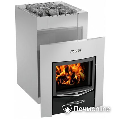 Дровяная банная печь Harvia 22 Duo Steel (Wk220) в Саранске