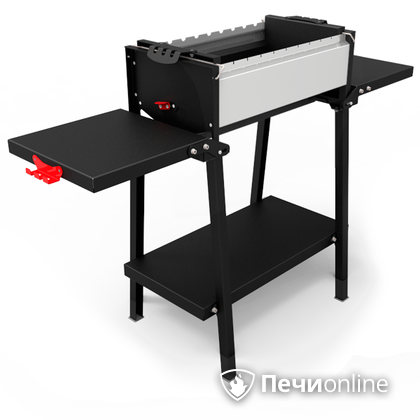 Мангал Grillver Крафтикс Сильвер на подставке в Саранске
