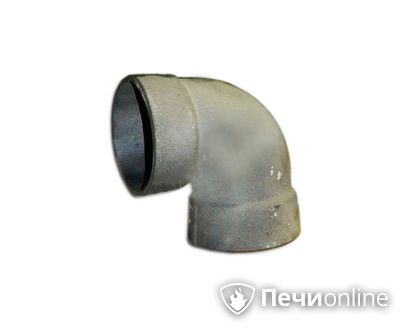 Дымоход Гефест Отвод 90° чугун D130 в Саранске